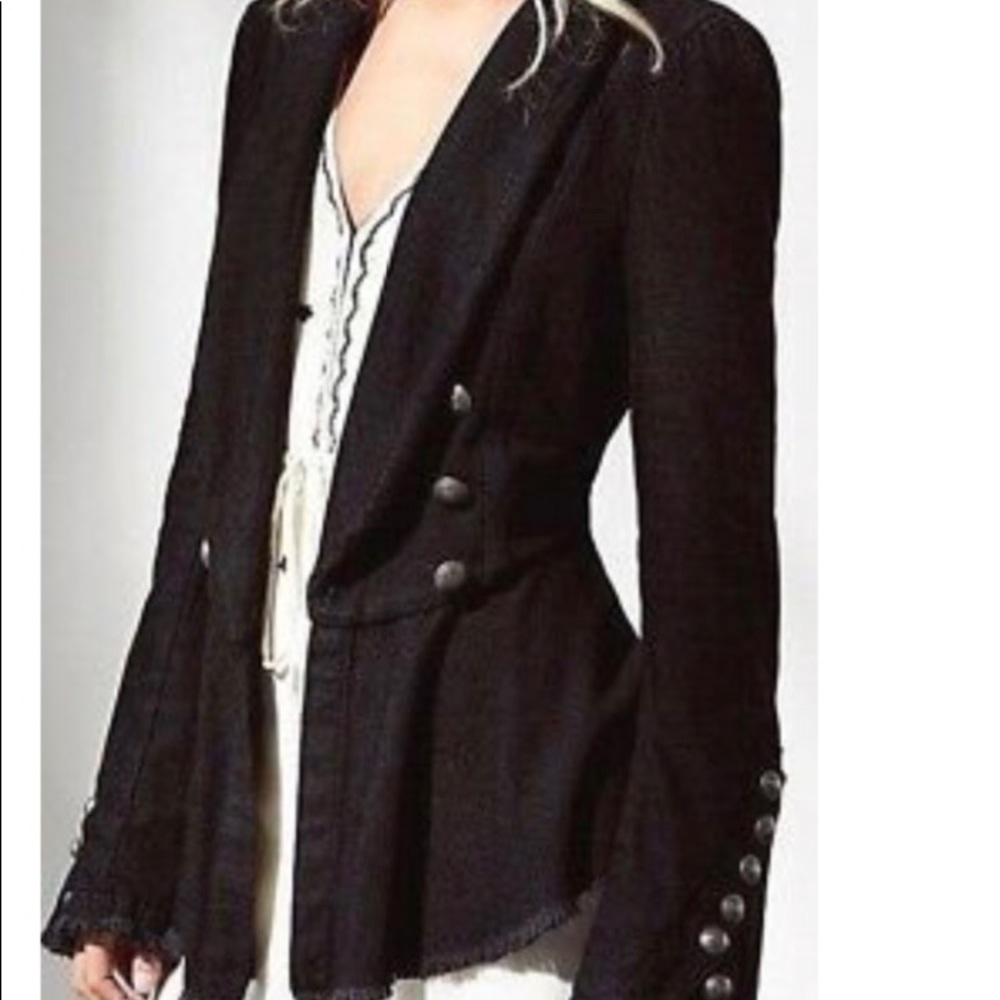 Free People, Rust colored blazer - Picture 4 of 6
